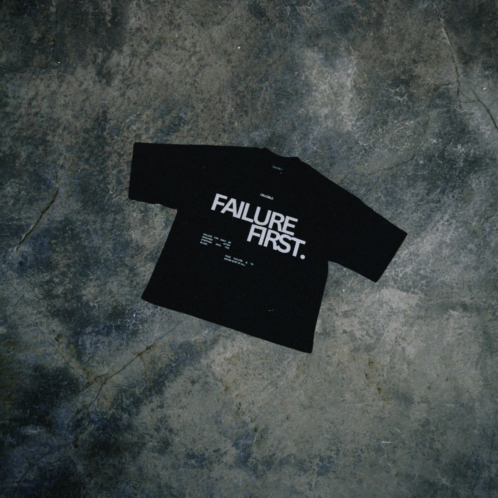 FAILURE FIRST TEE | BLACK